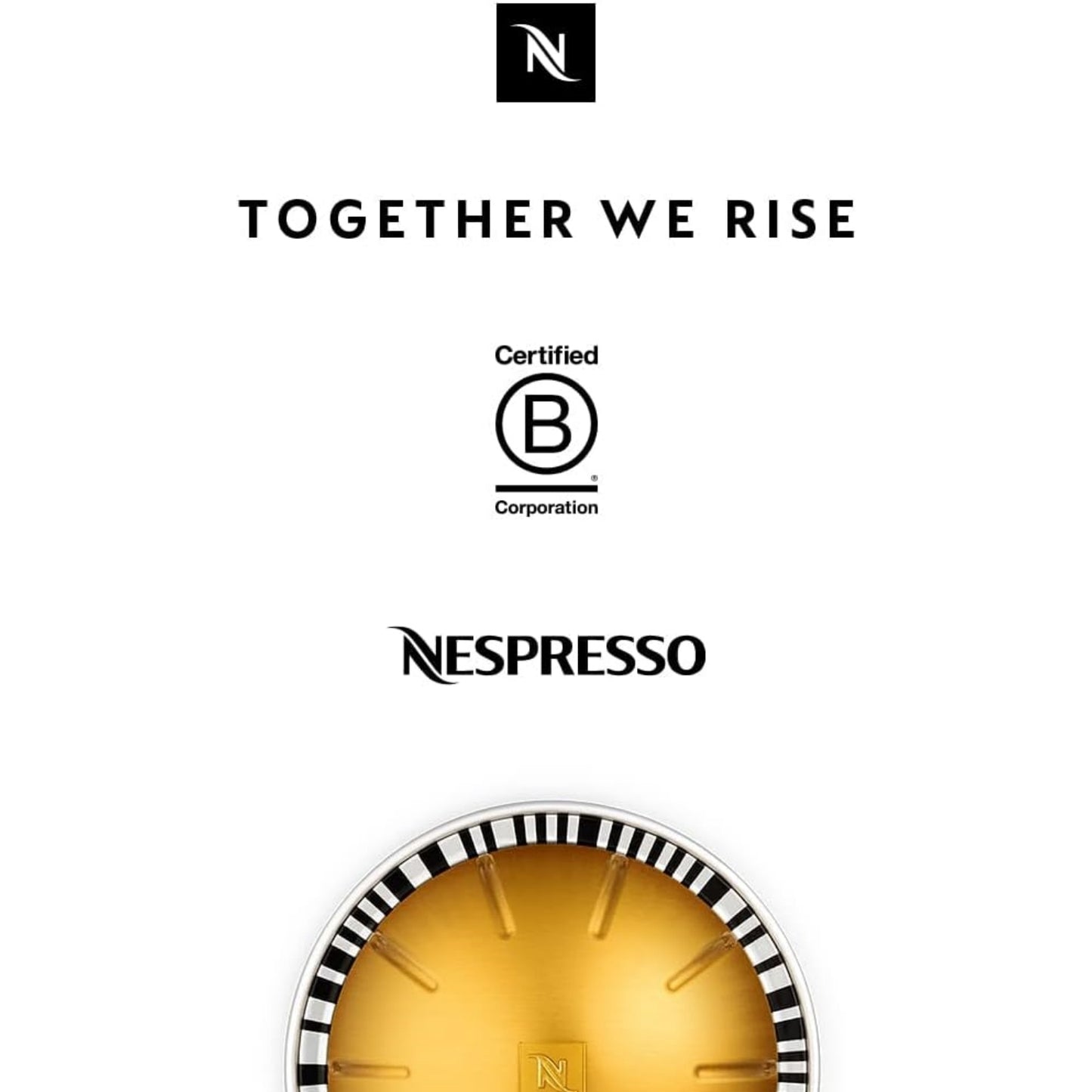 Nespresso Vertuo Pods | Medium Roast Coffee | 30 Count Total | 7.8oz Brew Size