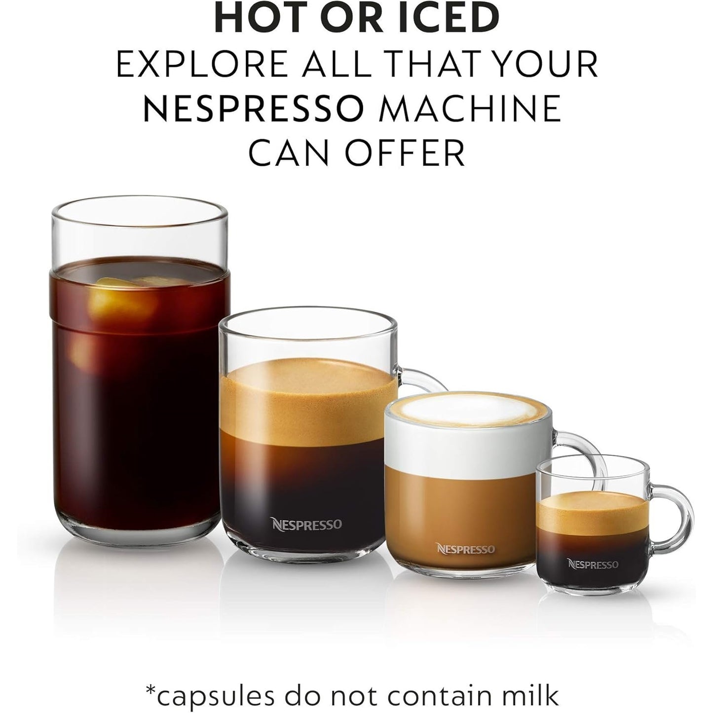Nespresso Vertuo Pods | Medium Roast Coffee | 30 Count Total | 7.8oz Brew Size